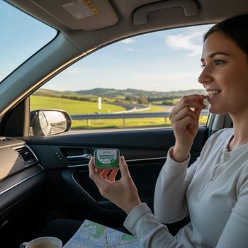 Waarom cafeïne pepermuntjes ideaal zijn voor onderweg